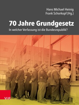 cover image of 70 Jahre Grundgesetz